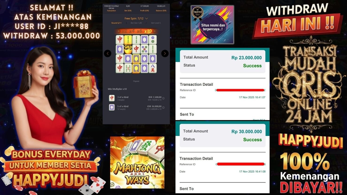HAPPYJUDI JACKPOT SLOT MAHJONG WAYS
